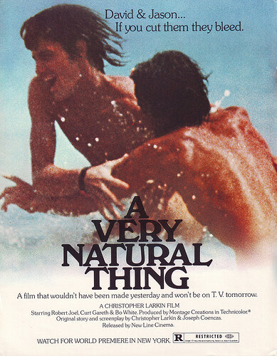 Вполне естественно / A Very Natural Thing (1974)